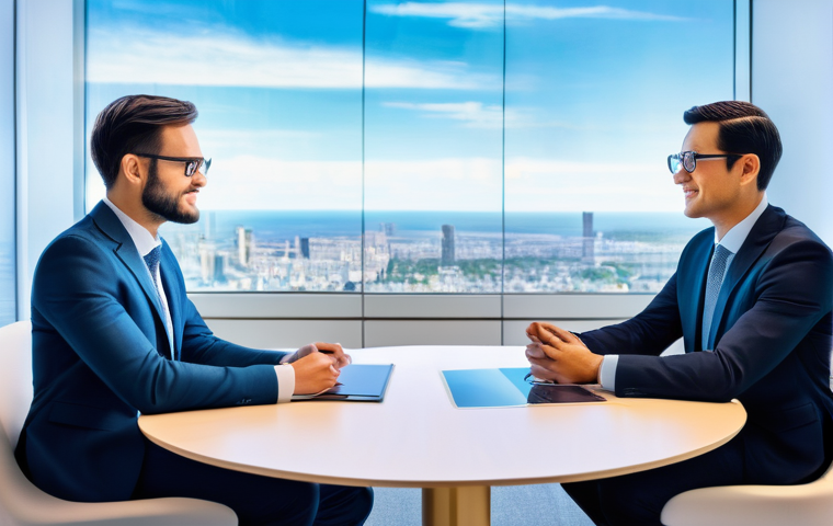 펀드투자상담사와 금융 데이터 분석 기법 - **Prompt 2: Real-time Global Market Insights from Big Data**
    "A focused financial analyst (male ...