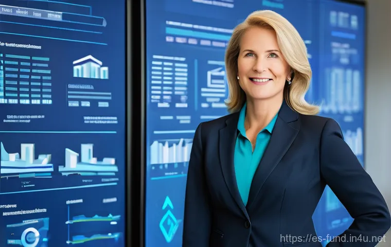 펀드투자상담사로서 업무 자동화 활용 - **Prompt:** "A diverse financial advisor, a woman in her 40s, and her client, a man in his 50s, are ...