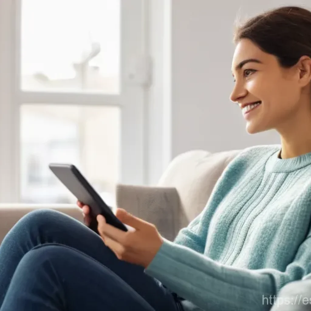 펀드투자상담사와 금융 시장 변화 사례 - **Prompt:** A young Spanish woman, around 25-30 years old, with a warm smile, sitting comfortably on...