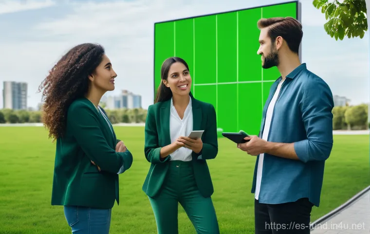 펀드투자상담사와 금융 시장 변화 사례 - **Prompt:** A young Spanish woman, around 25-30 years old, with a warm smile, sitting comfortably on...