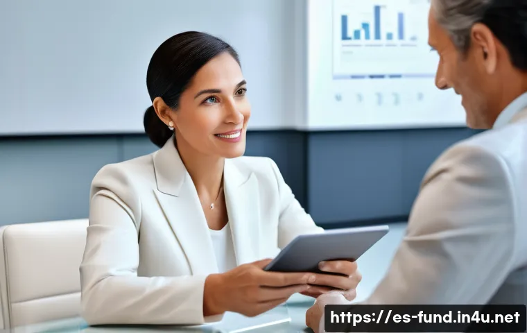 펀드투자상담사와 고객 맞춤형 자산 관리 관련 이미지 2